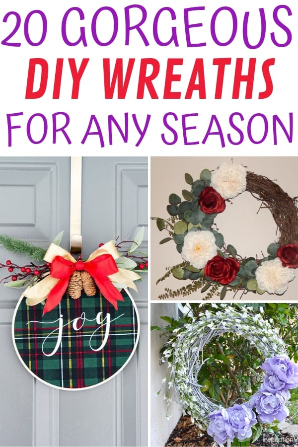 DIY Wreaths For Any Season - Several wreaths