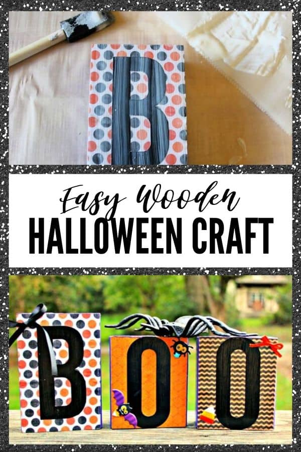 Halloween Craft - Pin Image