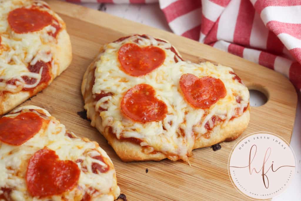 Heart-shaped pizzas hot for Valentine's day - Feb. 10, 2012