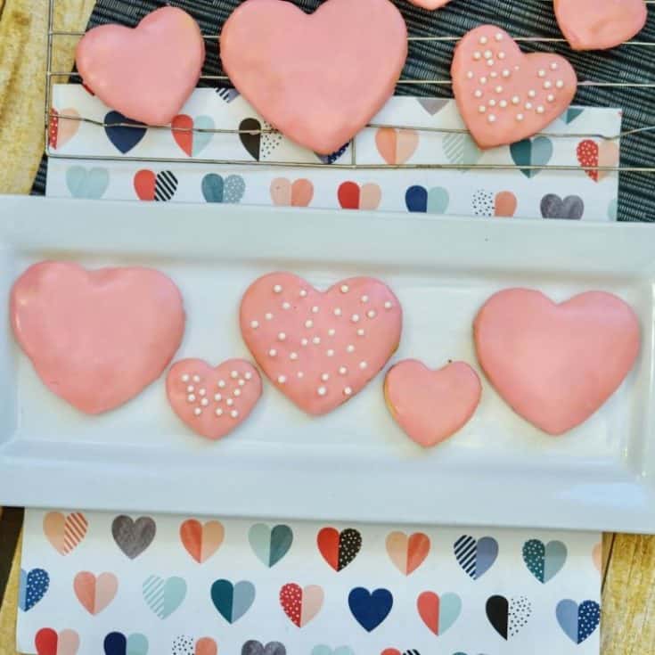 ready to eat valentine's day cookies