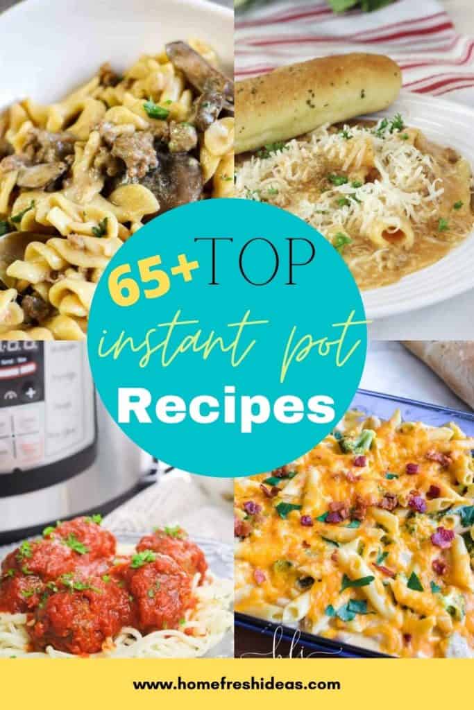 65+ Best Easy Instant Pot Recipes - These are the very Best Easy Instant Pot Recipes out there! Each one is packed with flavor, simple to make and will save you time and energy. #instantpot #dinner #easy #best #food #recipes #homefreshideas 