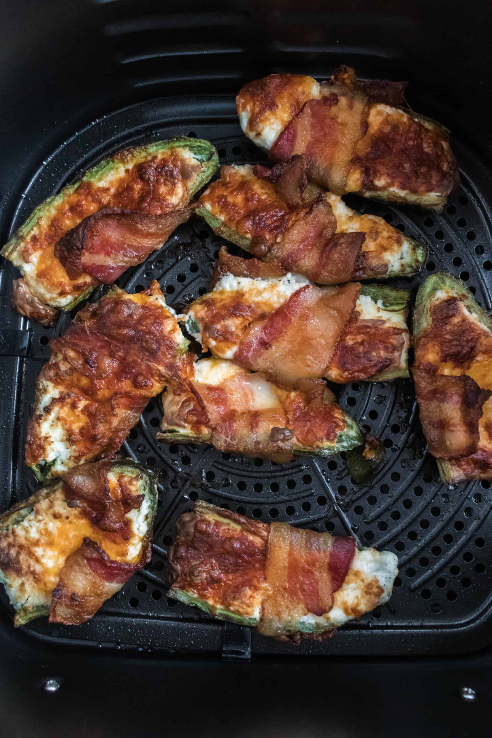 The Best Air Fryer Bacon Wrapped Jalapeno Poppers Recipe | Home Fresh Ideas