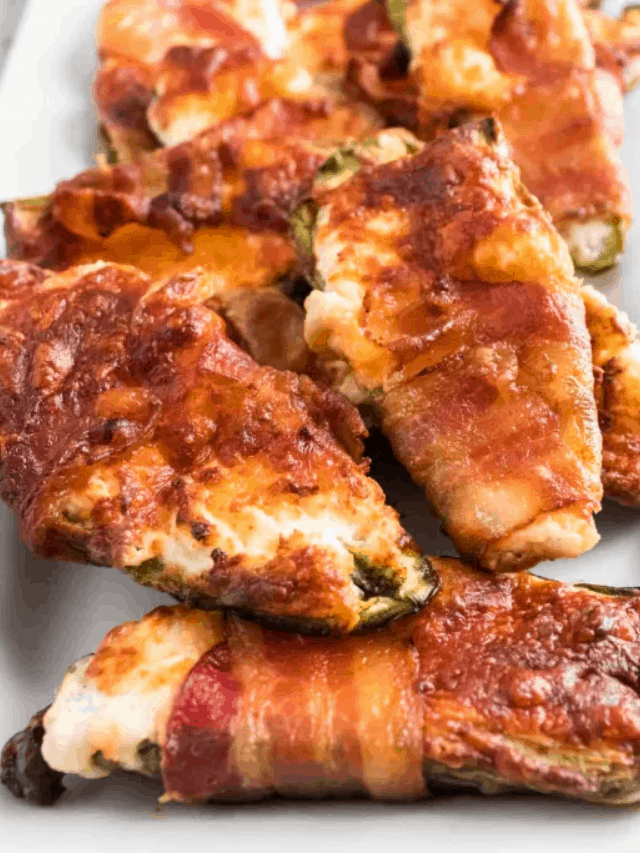 Air Fryer Bacon Wrapped Jalapenos Story