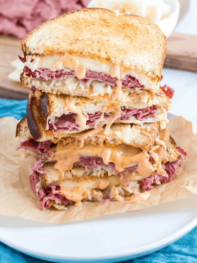 Air Fryer Reuben Sandwich Recipe Story