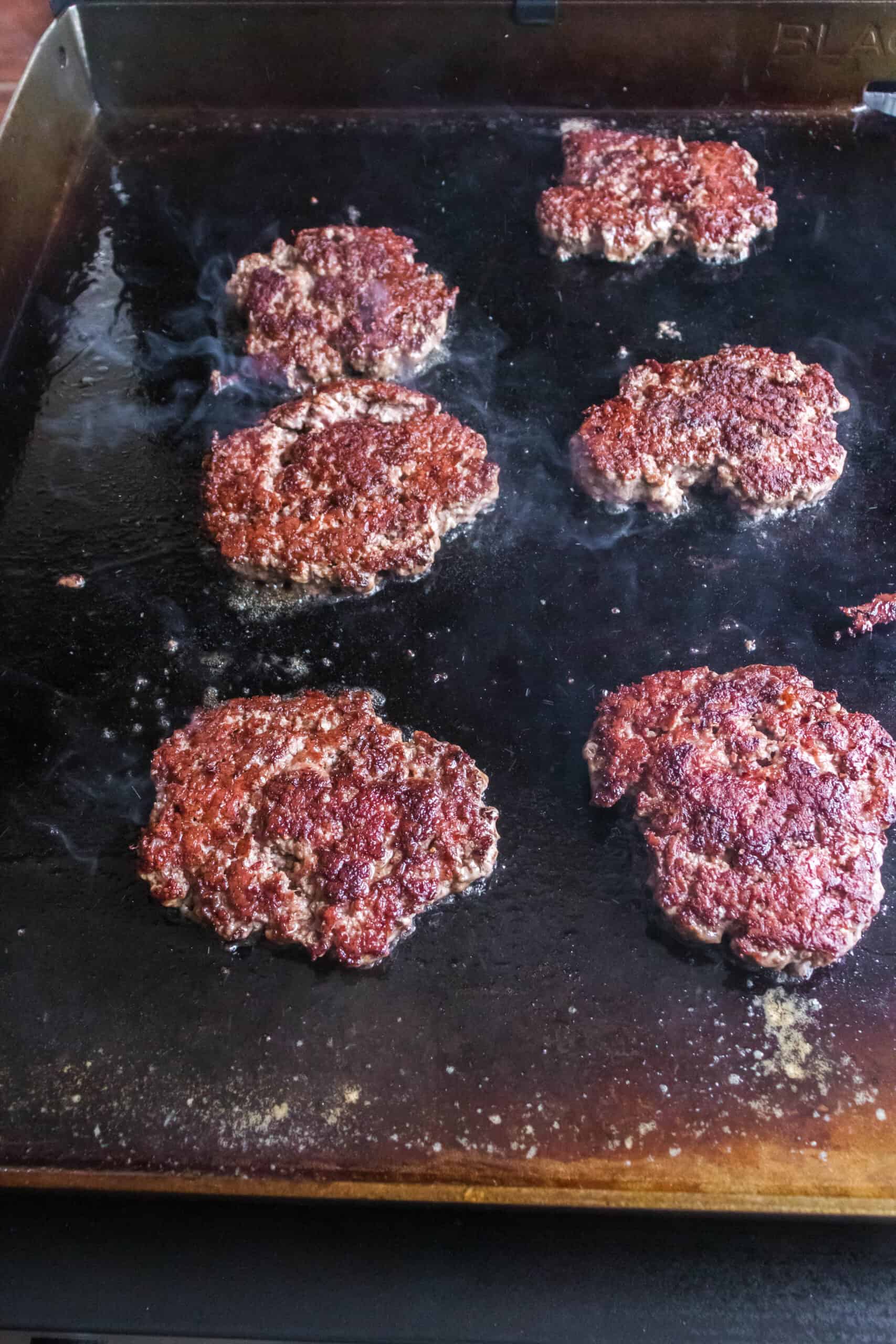 Blackstone Griddle Juicy Smash Burger Recipe Home Fresh Ideas