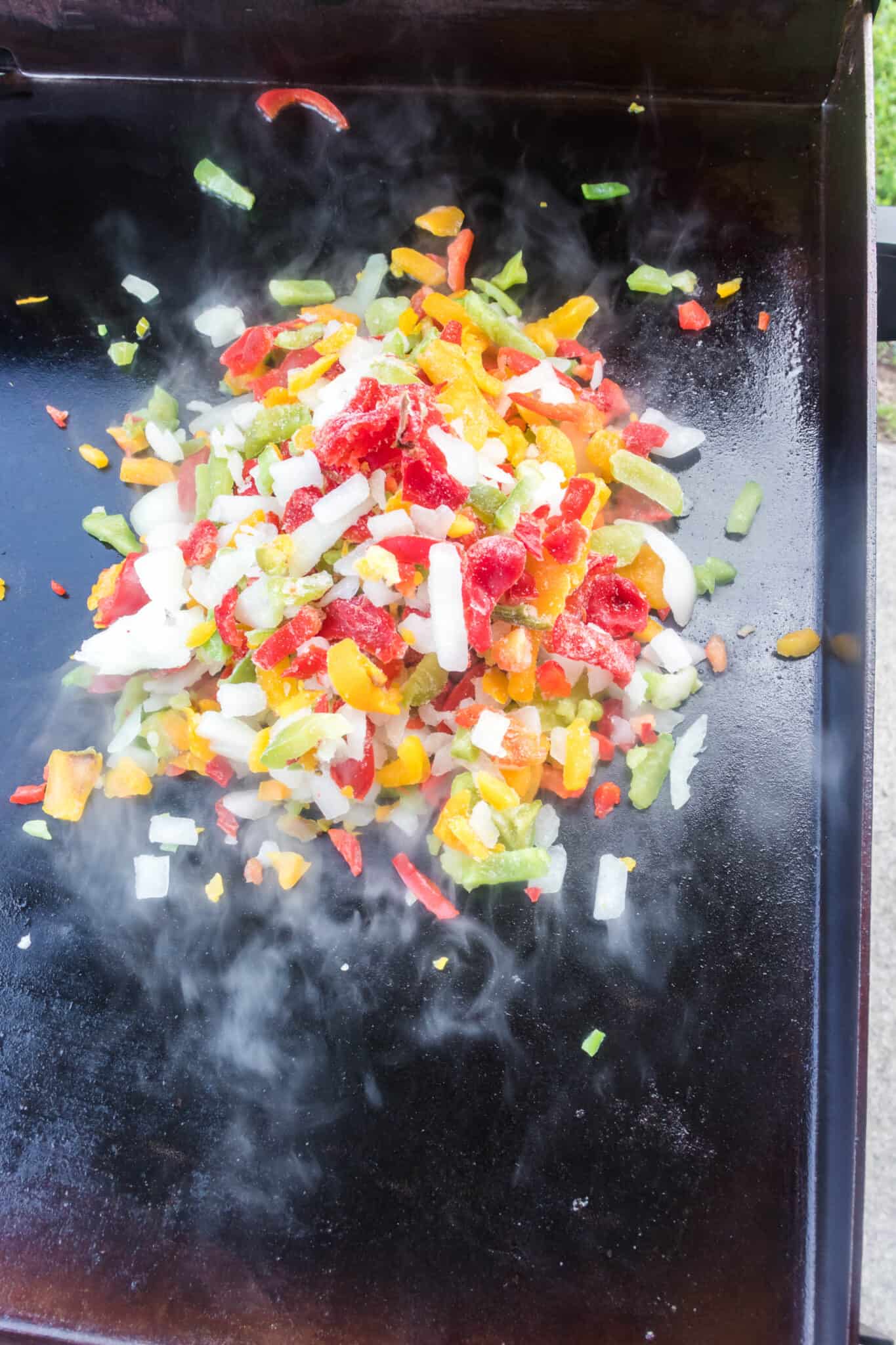 Blackstone Griddle Shrimp Fajitas Recipe Home Fresh Ideas