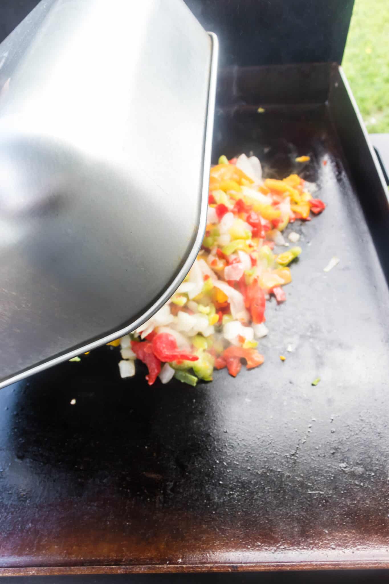 Blackstone Griddle Shrimp Fajitas Recipe Home Fresh Ideas