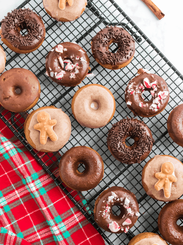 Gingerbread Christmas Donuts Story