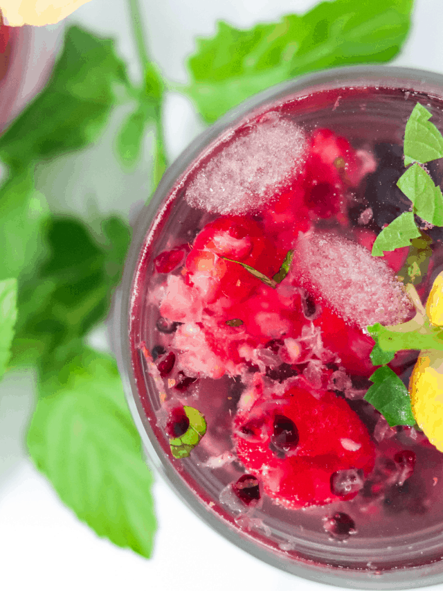 Berry White Wine Spritzer Recipe Home Fresh Ideas