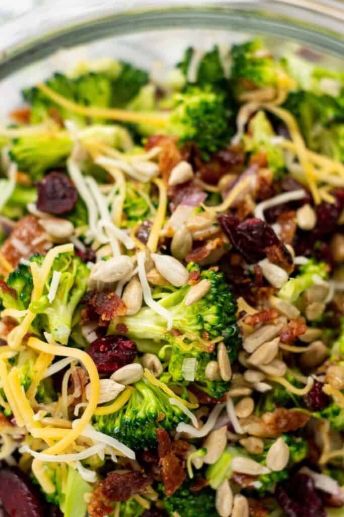 bacon broccoli salad