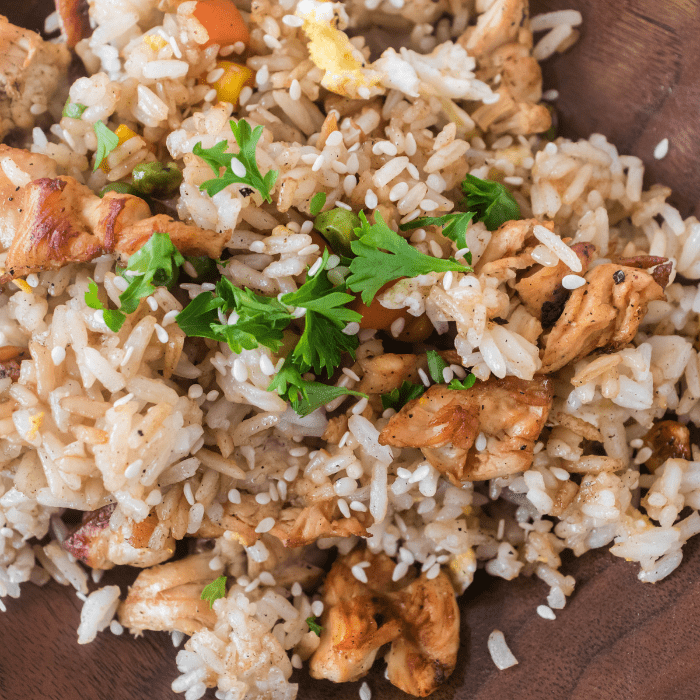 ready to serve blackstone fried rice