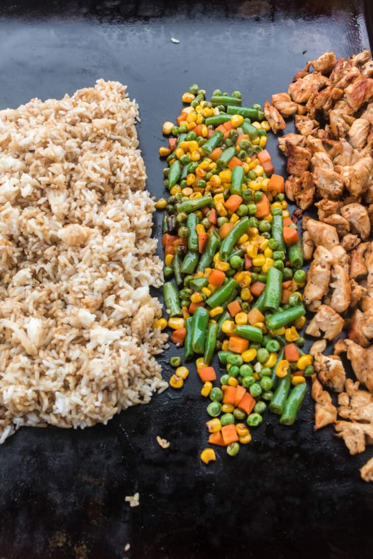 Blackstone Fried Rice (Chicken) Home Fresh Ideas