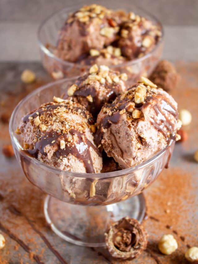 Ferrero Rocher Ice Cream