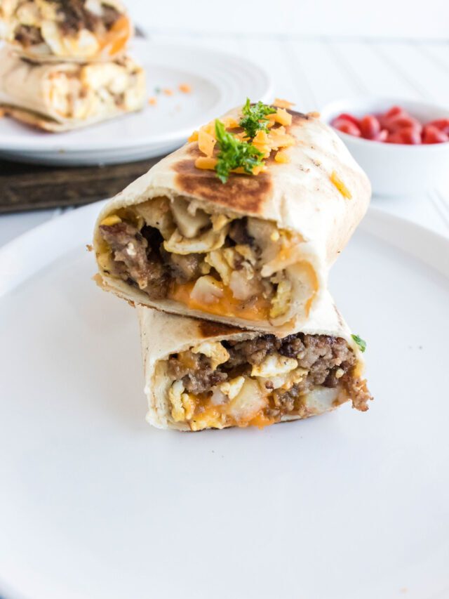 Blackstone Breakfast Burritos