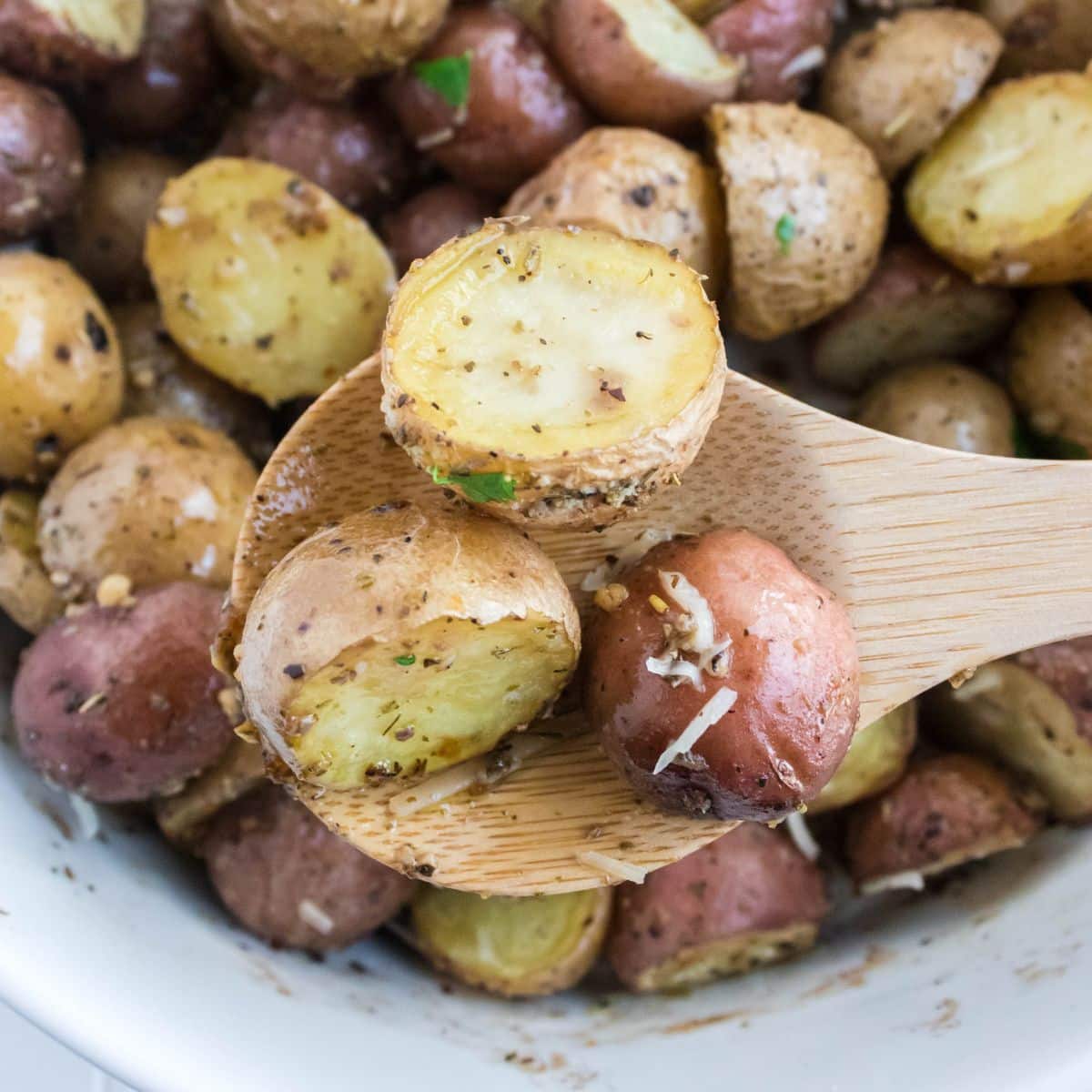 Easy Roasted Mini Potatoes Recipe Home Fresh Ideas