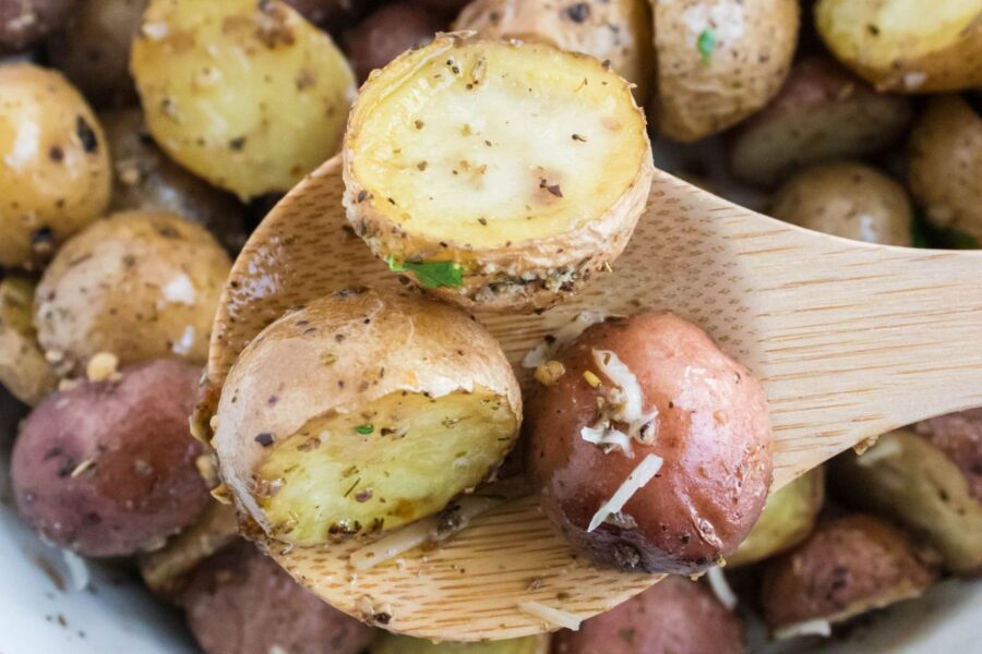 Easy Roasted Mini Potatoes Recipe Home Fresh Ideas