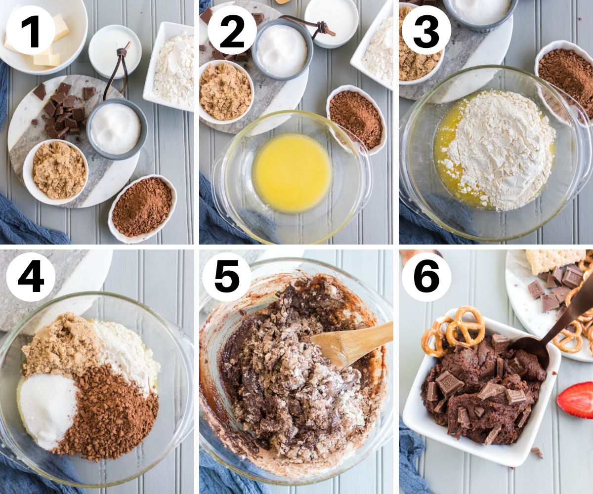 Easy Edible Brownie Batter Dough Home Fresh Ideas