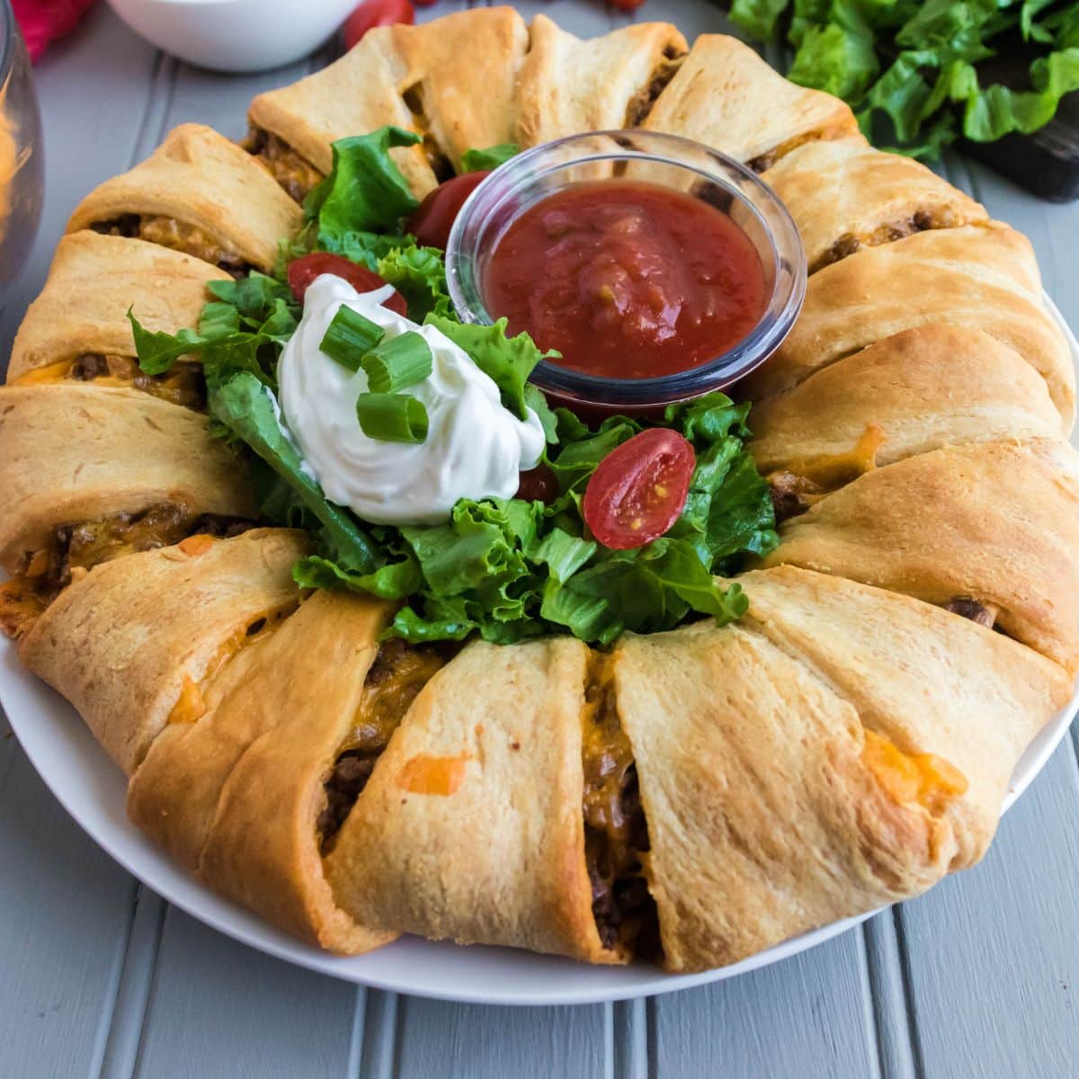 Taco Ring Recipe (Crescent Rolls) Home Fresh Ideas