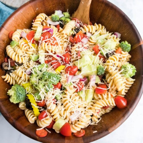 Easy Zesty Italian Pasta Salad | Home Fresh Ideas