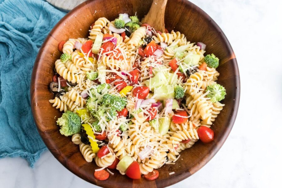 Easy Zesty Italian Pasta Salad | Home Fresh Ideas