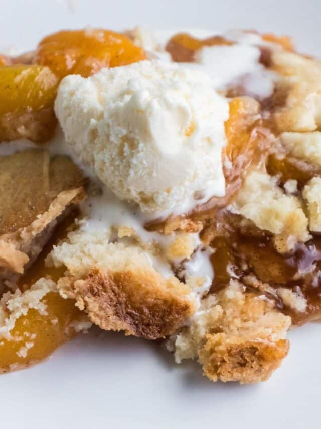 Peach Cobbler With Cake Mix