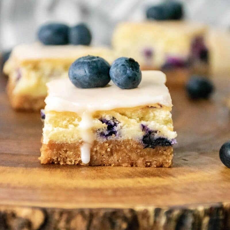 Cheesecake Blueberry Lemon Bars | Home Fresh Ideas