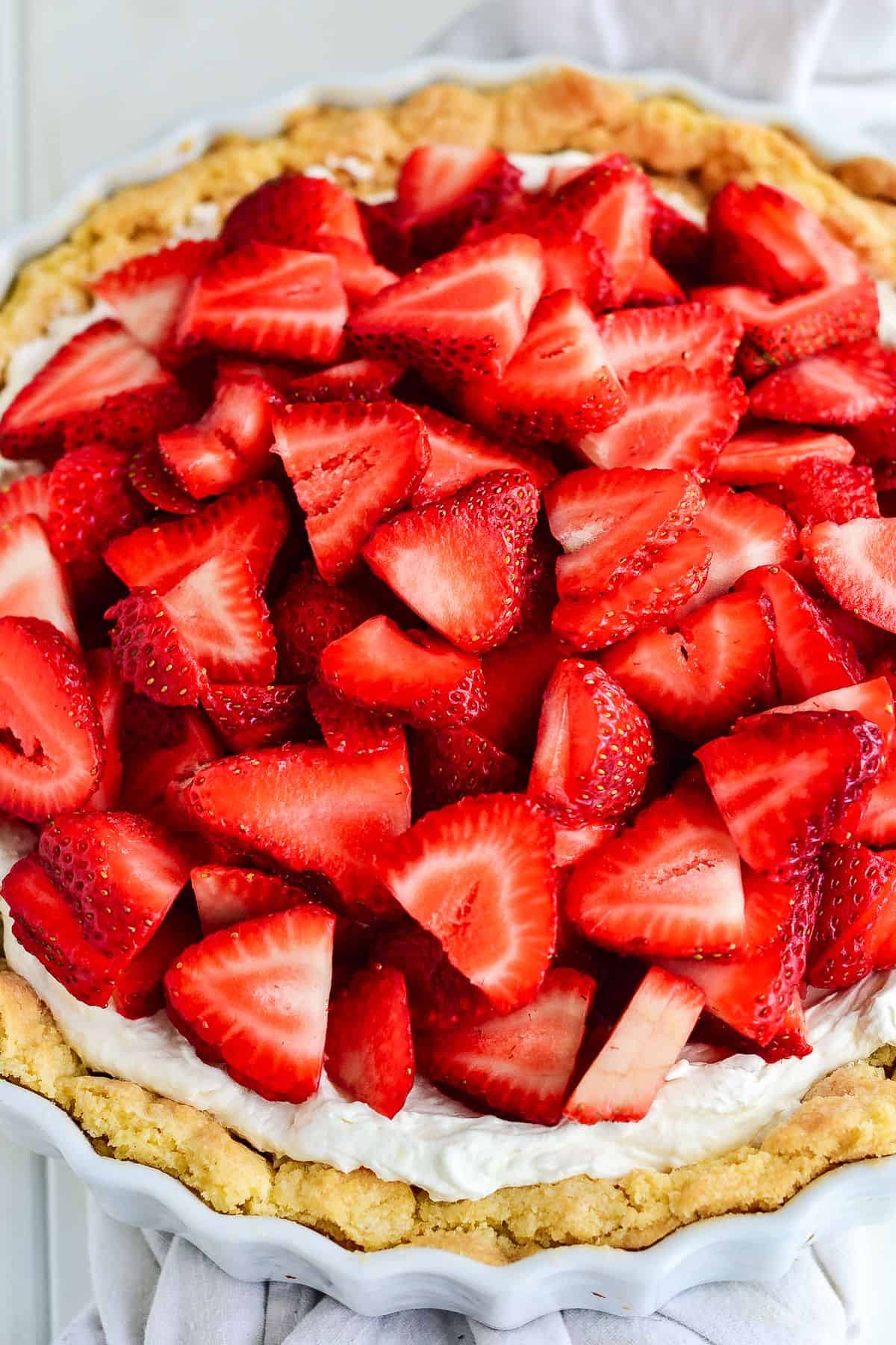 Easy Strawberry Cheesecake Tart | Home Fresh Ideas