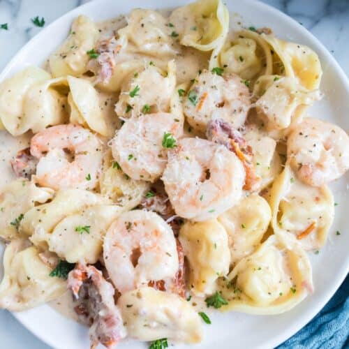 Shrimp Tortellini Alfredo Home Fresh Ideas