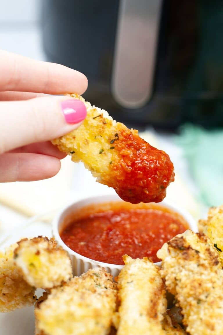 Air Fryer Mozzarella Sticks | Home Fresh Ideas