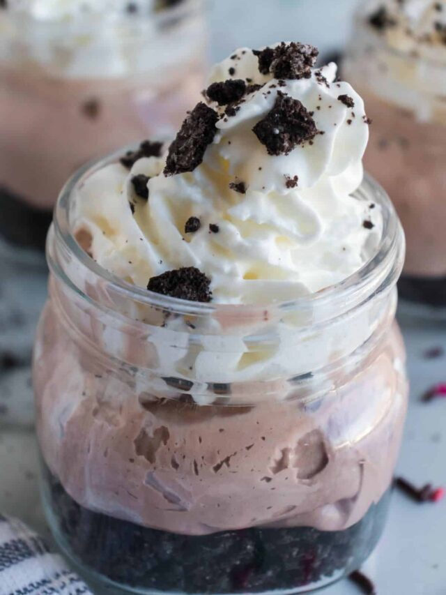 Oreo Cheesecake Jars