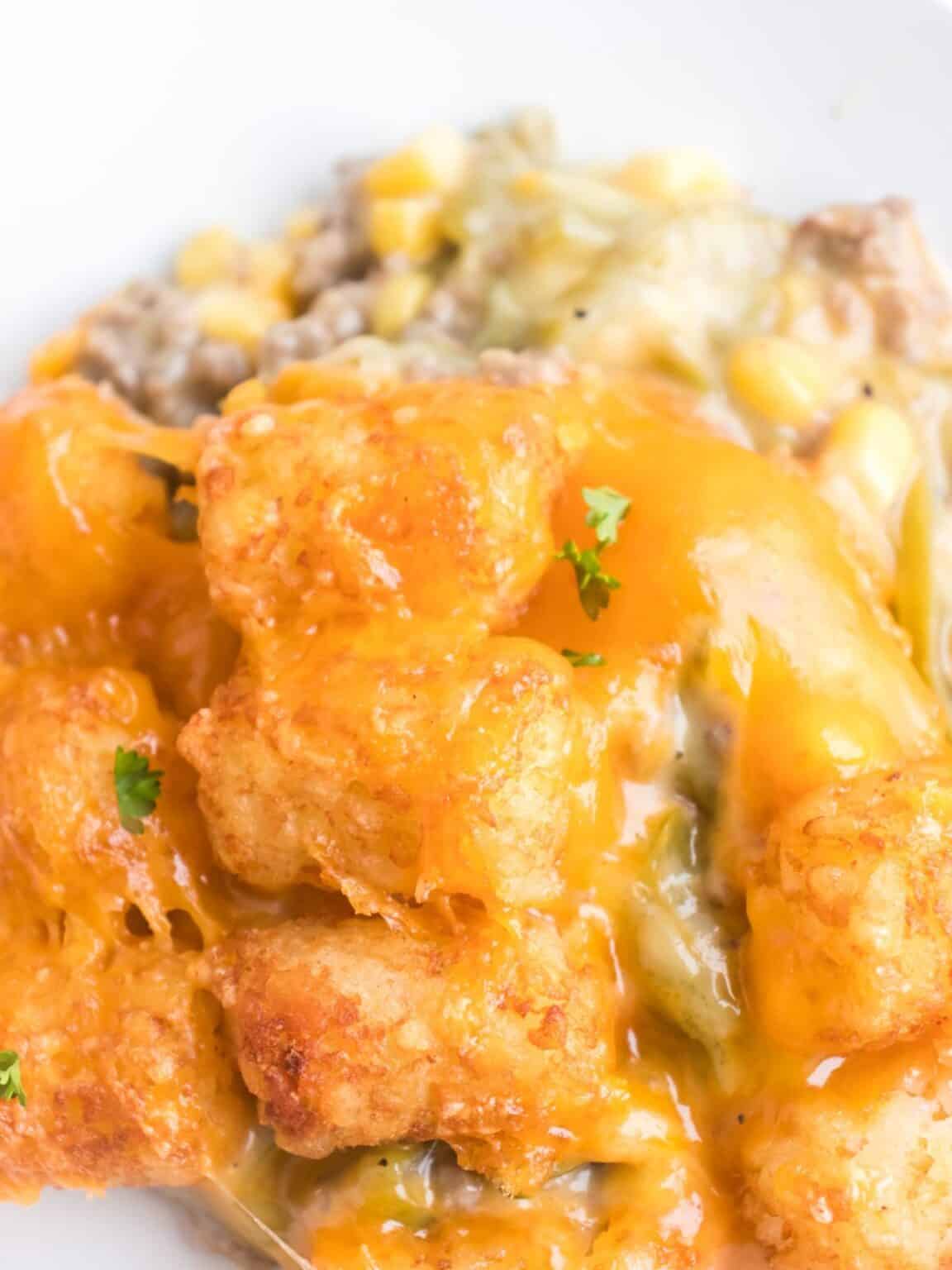 Cheesy Tater Tot Casserole | Home Fresh Ideas