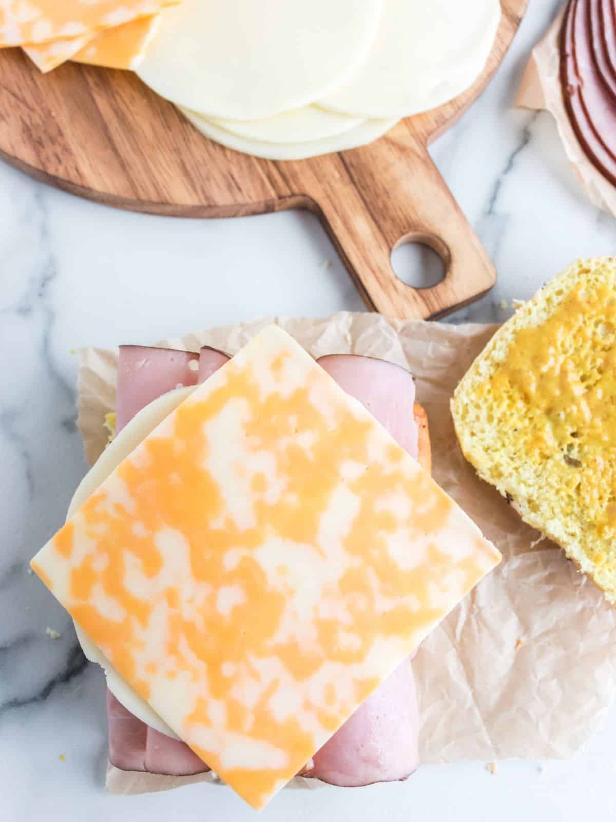 Air Fryer Ham and Cheese | Home Fresh Ideas