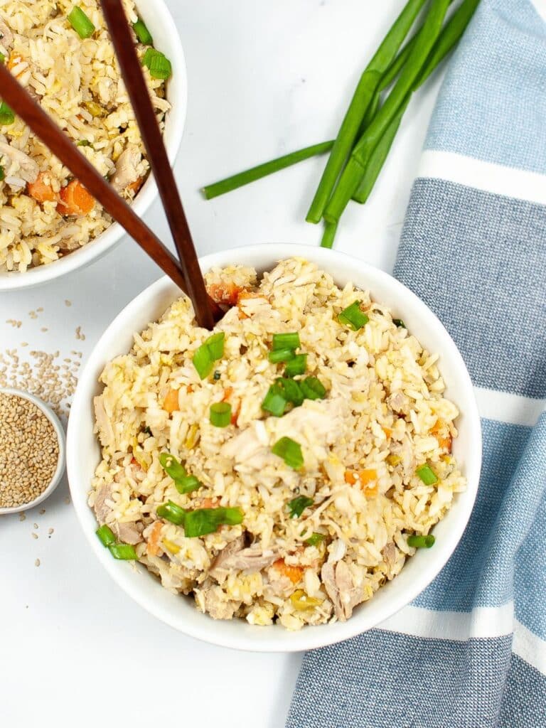 Best instant pot chicken fried rice hot sale