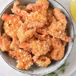 featured image of crispy fried shrimp