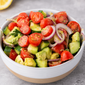 bowl with a salad